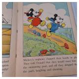 Vintage 1935 Large Donald Duck Book - printed in Racine, WI Whitman Publishing for Walt Disney
