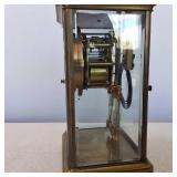 Vintage Tiffany (Made in France) Shelf Clock with Key - Very Collectible!
