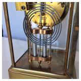 Vintage Tiffany (Made in France) Shelf Clock with Key - Very Collectible!