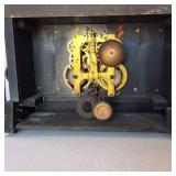 16 Inch Wide Vintage Mantel Clock - No Key or back