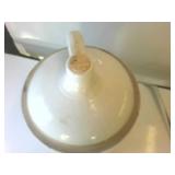 # 5 HUGE Blue Ribbon Brand Buckeye Pottery Vintage Ceramic Jug  12 x 17 inches