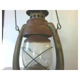 Embury No. 2 Vintage Air Pilot Railroad Lamp, Made In Warsaw NY