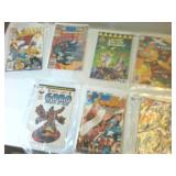 Collection of (8) Vintage COMIC BOOKS  Marvel Evil, X Factor, Goro, Cabit, Robo Cop