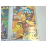 Collection of (8) Vintage COMIC BOOKS  Marvel Evil, X Factor, Goro, Cabit, Robo Cop