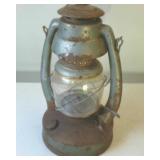 Embury No. 2 Vintage Air Pilot Railroad Lamp, Made In Warsaw NY, chips in paint
