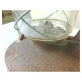 Embury No. 2 Vintage Air Pilot Railroad Lamp, Made In Warsaw NY, chips in paint