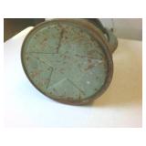 Embury No. 2 Vintage Air Pilot Railroad Lamp, Made In Warsaw NY, chips in paint