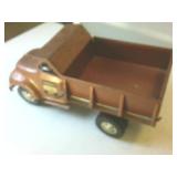 Heavy Duty Vintage Hydraulic Dump Truck with Original Paint