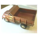 Heavy Duty Vintage Hydraulic Dump Truck with Original Paint