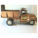 Heavy Duty Vintage Hydraulic Dump Truck with Original Paint