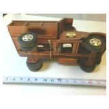 Heavy Duty Vintage Hydraulic Dump Truck with Original Paint
