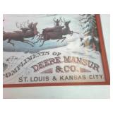 Vintage Repro 1991 Happy New Year from Deere, Mansur and Co.