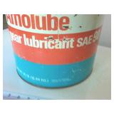 Vintage 5 gal metal can AMOCO Amolube gear lubricant SAE 90 Chicago Il