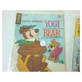 Two Vintage COMIC BOOKS Marvel Sub Mariner (#40  1970) and Gold Key Yogi Bear (#1 1979)