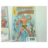 Two Vintage COMIC BOOKS Marvel Sub Mariner (#40  1970) and Gold Key Yogi Bear (#1 1979)