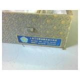 Shanghai Carving Company Ornate Carving with stand and case