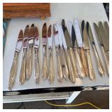 1847 Rogers Bros 52 piece service set Silver Plated plus about 20 extra pieces!