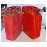 (2) 5 GALLON Gerry Cans