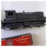 Vintage Tin Railroad Cars (O gauge) including Locomotive Engine and cars to caboose!