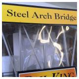 Steel Arch Bridge (NIB) by MTH Electric Trains -  34 inches long!