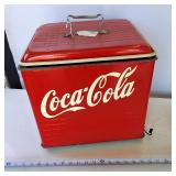 Vintage Coca Cola Cooler 14 x 15 inches