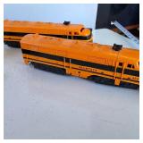 Vintage 12 inch All State Train Co. Railroad Cars -  (5) total
