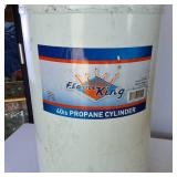 40 lb Flame King Propane Cylinder like new