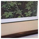 Large Framed Numbered Print by JB Williams Deer and Fawn