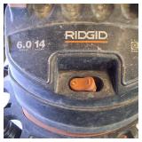 Large Ridgid 6.0 14 gallon Shop vac with hose
