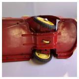 Vintage Authentic Wyandotte Fire Dept. Ride On Kid