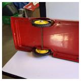 Vintage Authentic Wyandotte Fire Dept. Ride On Kid