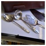 White Orchid Large Case of Silver Plated Flatware  Community, the finest silver plate