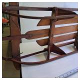 Vintage Royal Racer Metal Runner Sled (Authentic)