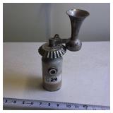 Antique FIRE ALARM!  Blows a horn...