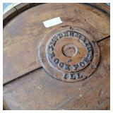 Hawthorne #3 Antique Wooden Barrel Butter Churn from late 1800s (Authentic)