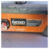 Ridgid Wet Tile saw (no water pump)