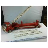Authentic Vintage Tonka Fire Truck with ladders (Metal) Made in Mound, MN