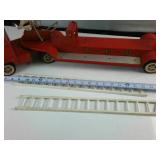 Authentic Vintage Tonka Fire Truck with ladders (Metal) Made in Mound, MN