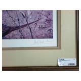 Framed and Matted Print:  "Leavin