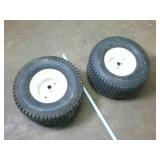 Yard Tractor Tires in good condition: Sears Turfsaver 18x9.5x8