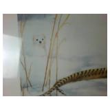 Pheasant in a Framed Print: "Close Encounter" by Vicki Geretschlager