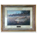 Nice Framed Print:  "Muskie Bay" by Terry Doughty