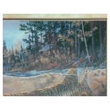 Nice Framed Print:  "Muskie Bay" by Terry Doughty