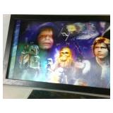STAR WARS Authentic items:  3D images and poster