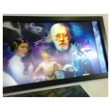 STAR WARS Authentic items:  3D images and poster