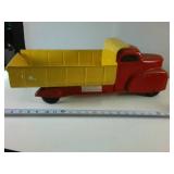 Vintage Tin Trailer Dump