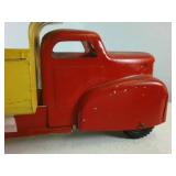 Vintage Tin Trailer Dump