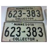 Lot of (4) Minnesota collector Plates