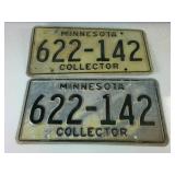 Lot of (2) Vintage Minnesota Collectors plates