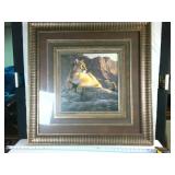 Large Framed Print: "Smith" Cougar